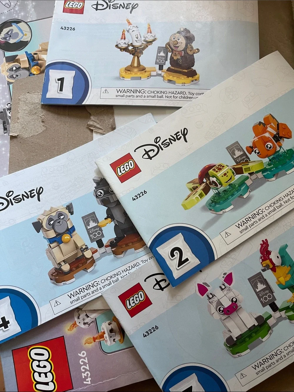 RETIRED Disney Duos Lego